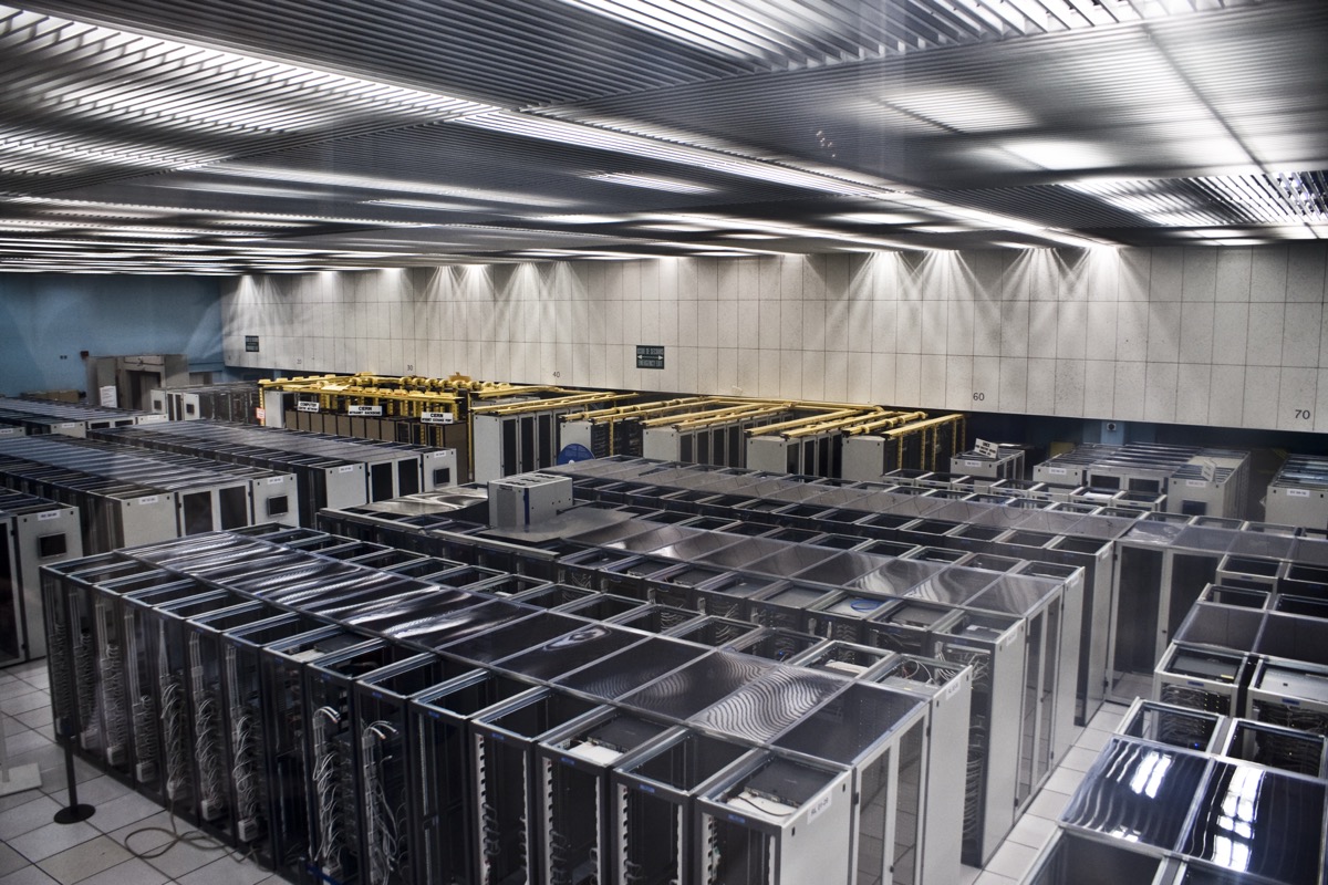 GPU server room data centre
