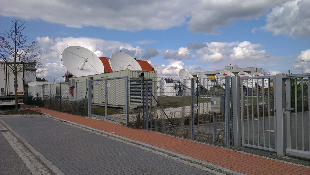 Astra NBG satellite ground station