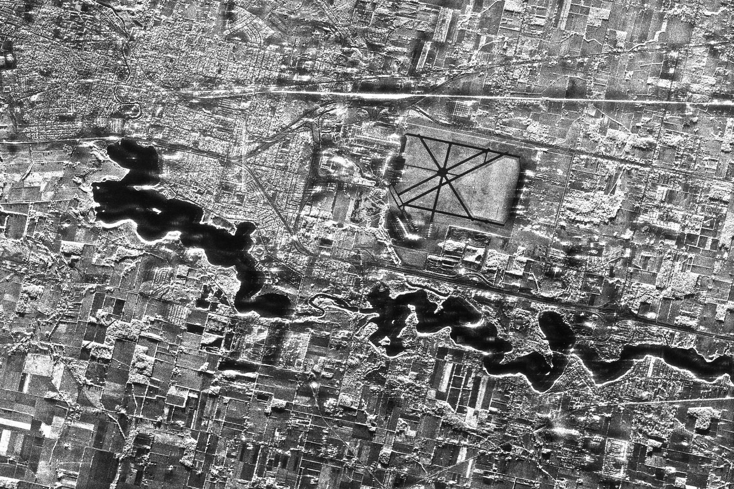 SAR satellite imagery example
